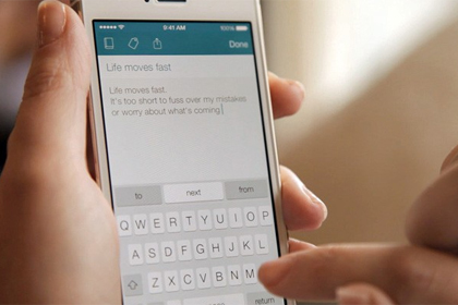 Клавиатура SwiftKey заработала на iPhone
