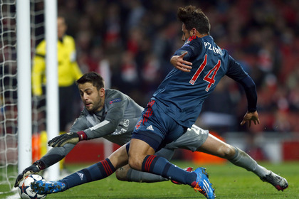 «Бавария» на выезде обыграла «Арсенал» в матче Лиги чемпионов