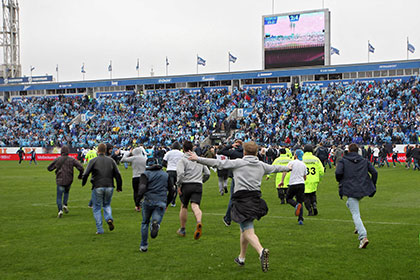 «Зенит» оштрафован двумя матчами без зрителей