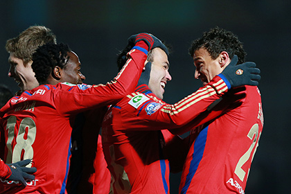 ЦСКА выиграл первый матч года