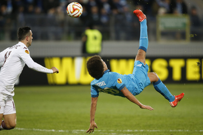 «Зенит» в большинстве обыграл «Торино» в Лиге Европы