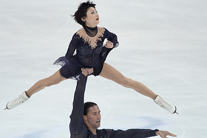 Фигуристы Кавагути и Смирнов вывели Россию на второе место командного ЧМ