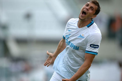 Дзюба впервые забил за «Зенит»