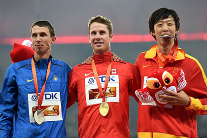 Украинский прыгун в высоту получил чужую медаль на чемпионате мира