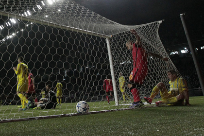 Три автогола было забито в матче Лиги чемпионов в Казахстане