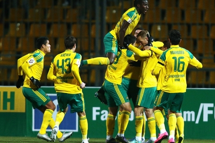 «Кубань» забила «Локомотиву» пять голов за 34 минуты