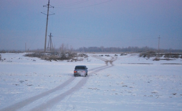 Обустройство ледовой переправы через реку Чулым откладывается