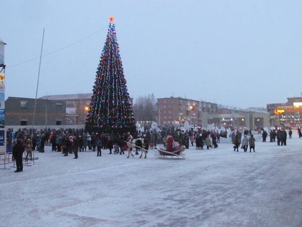 Утвержден эскиз ледяного городка на главной городской площади