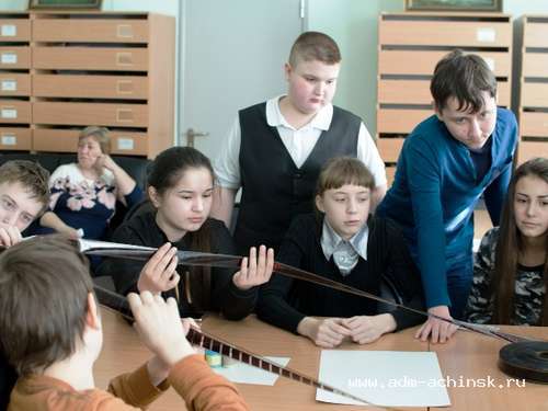В Ачинске прошел урок-кинопрактикум для школьников