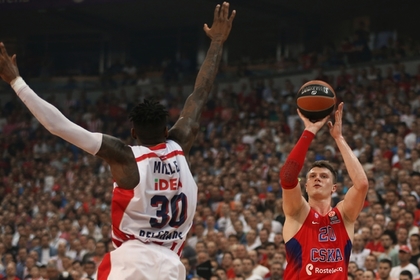 Баскетбольный ЦСКА в 13-й раз за 14 лет вышел в «Финал четырех» Евролиги