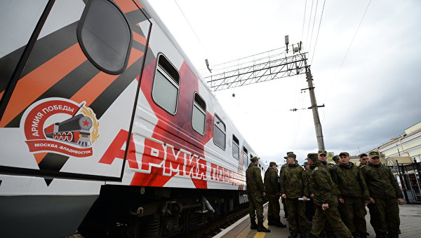 29 апреля в Ачинске сделает остановку Поезд Победы