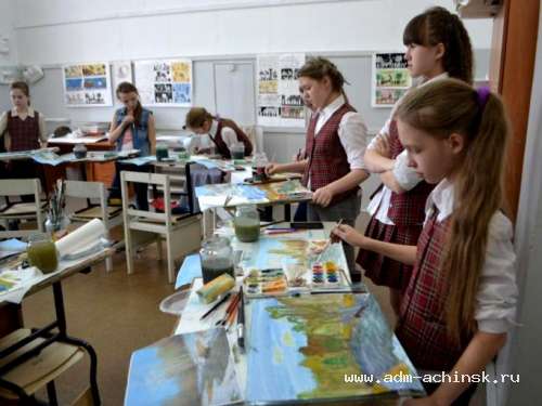 Ачинская художественная школа приглашает всех желающих на мастер-класс