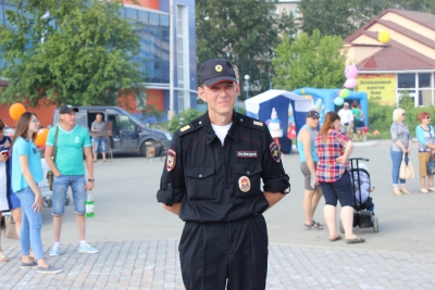 Ачинские полицейские не допустили нарушений общественного порядка в День города