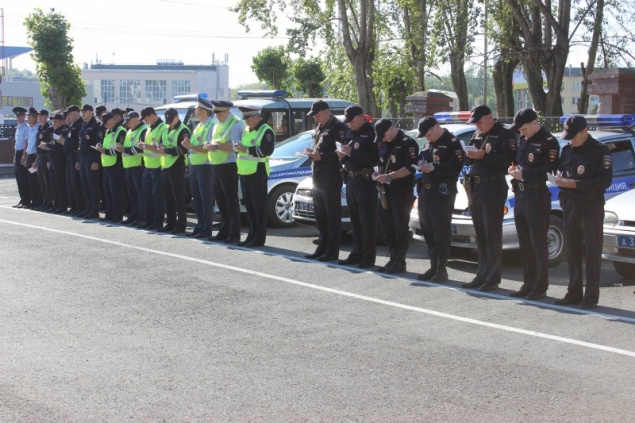 В ачинской полиции прошел гарнизонный развод