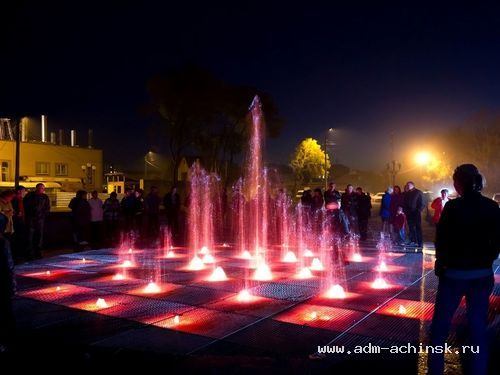 В Ачинске появиться «шагающий» фонтан