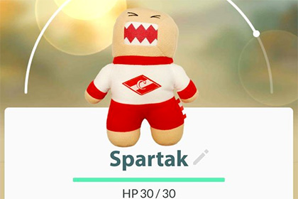 «Спартак» создал своего покемона