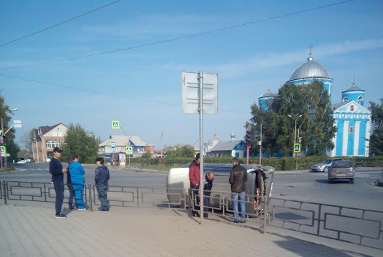 ДТП около здания администрации в Ачинске