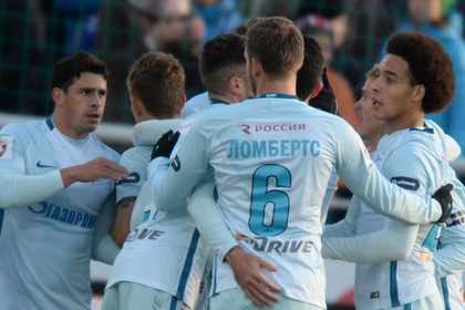 «Зенит» догнал лидирующий в РФПЛ «Спартак»