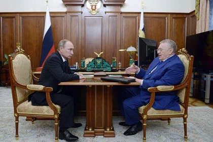 Путин нашел «хорошие мысли» в предложениях Жириновского