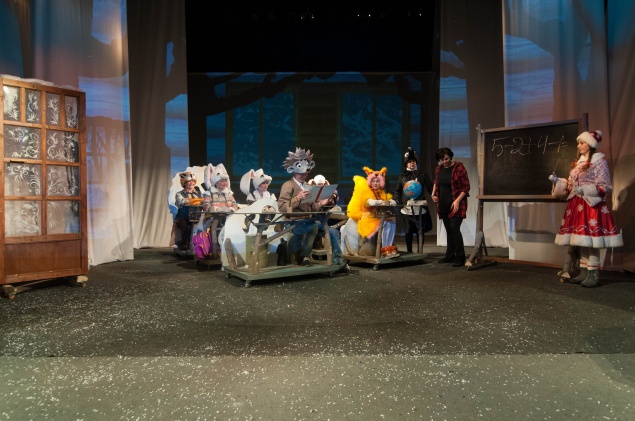 Премьера «Снегуркиной школы» состоялась в ачинском драмтатре