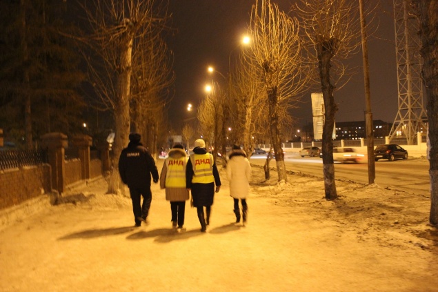 Студенты Ачинска заступили на охрану общественного порядка вместе с полицейскими ППС и дружинниками