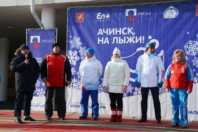 Ачинцы встали на лыжи