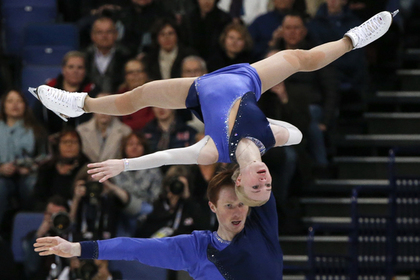 Российские фигуристы Тарасова и Морозов завоевали бронзу чемпионата мира