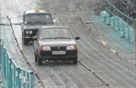 Понтонный мост через Чулым установлен