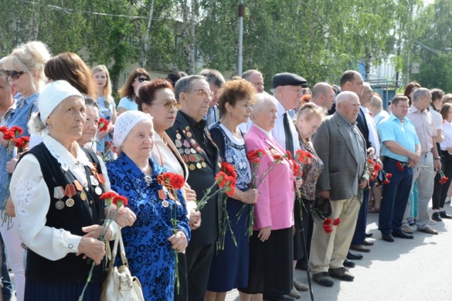 В День памяти и скорби ачинцы почтили погибших в Великой Отечественной войне