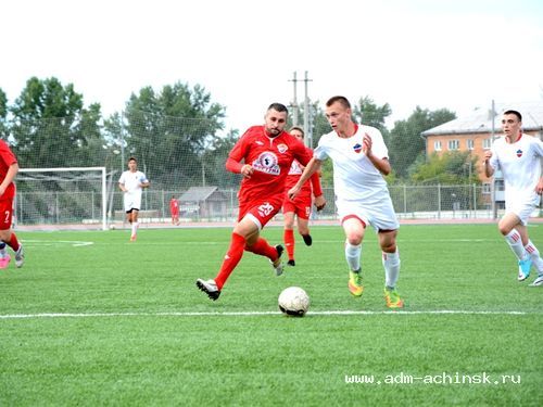 Состоялась заключительная игра первого круга Чемпионата Красноярского края по футболу