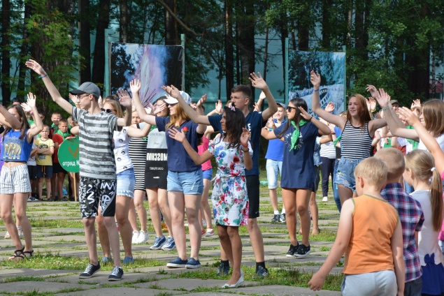 В оздоровительном лагере «Сокол» открылась третья смена