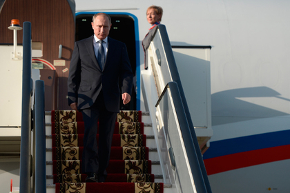 Путин прилетел в Бурятию