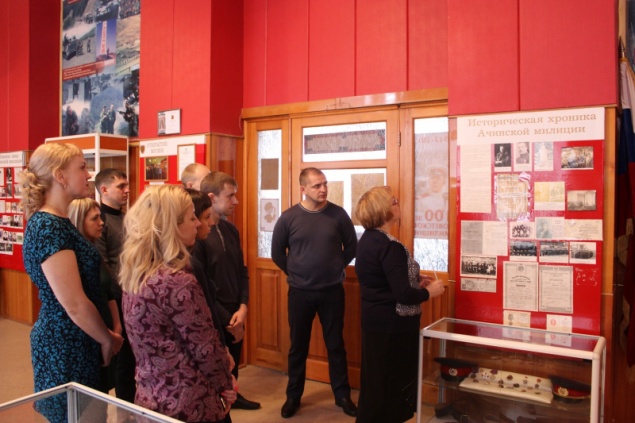 100 лет советской милиции: Ачинскому музею полиции исполнилось 12 лет