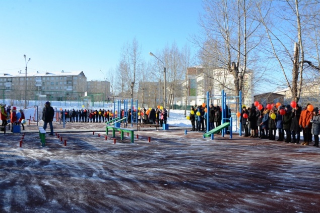 В Привокзальном районе Ачинска появились новые физкультурно-спортивные комплексы