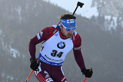 Российского биатлониста посчитали достойным 54-го места