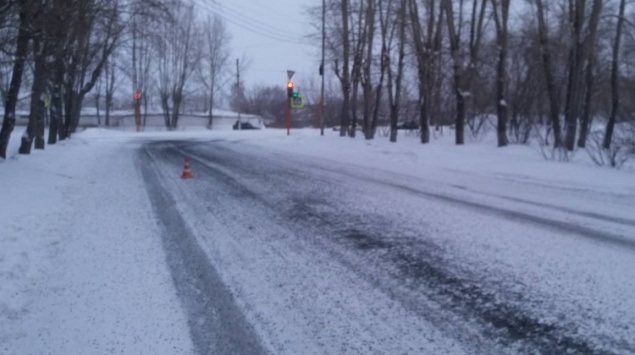 Сегодня в Ачинске сбили ребёнка по дороге в школу