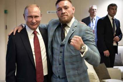 Макгрегор встретился с Путиным и восхвалил Россию