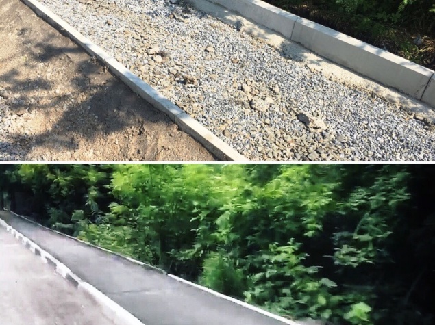 В Ачинске появились новые тротуары