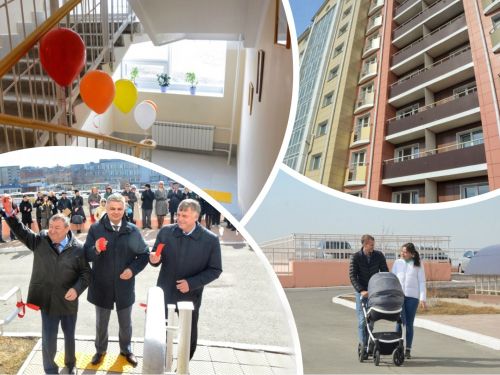 Ключи первым новоселам: введен в эксплуатацию новый жилой комплекс для работников Ачинского нефтеперерабатывающего завода