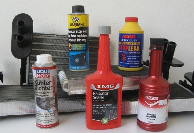 Герметики для устранения течи радиатора