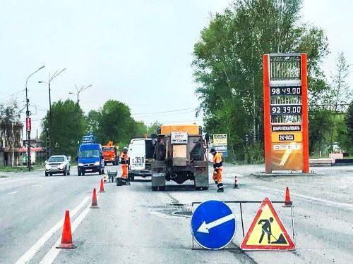 В Ачинске продолжается капитальный ремонт улиц Дзержинского, Крестина, Давыдова и Культуры