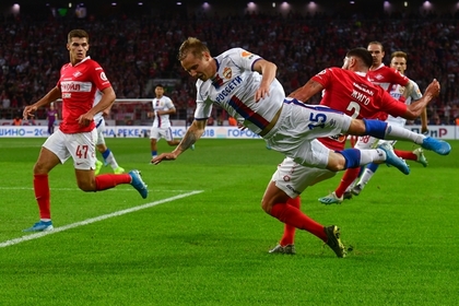 ЦСКА проиграл «Спартаку» в дерби