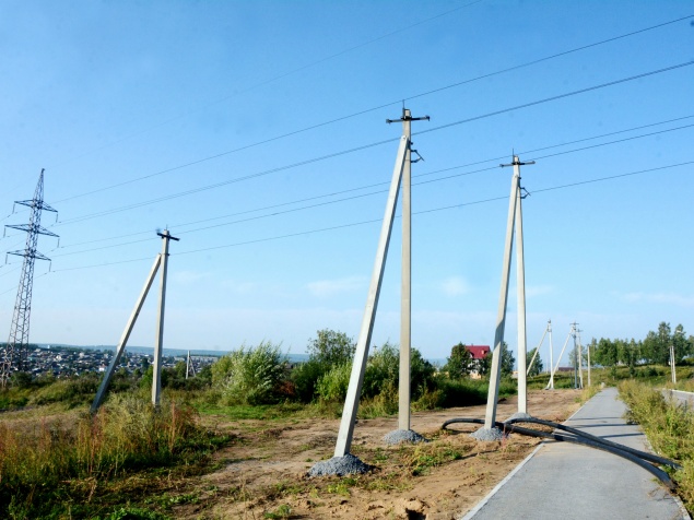 В Ачинске началась электрификация нового жилого района «Зеленая горка» в Привокзальном районе Ачинск. Пресс-служба Администраци