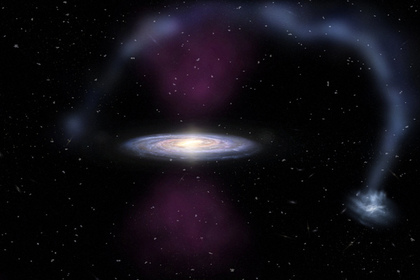 Центр Млечного Пути взорвался