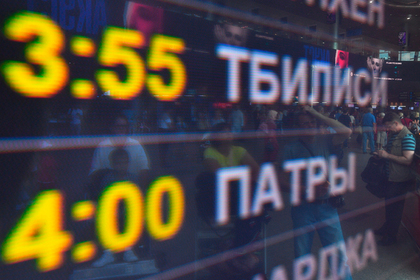 В Грузии оценили ущерб от запрета на авиасообщение с Россией