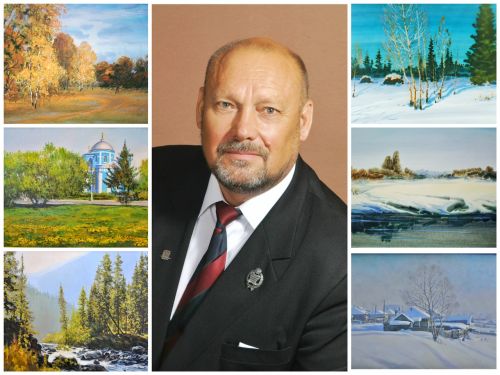 Сегодня День рождения у почетного гражданина Ачинска, заслуженного художника Юрия Гинтнера