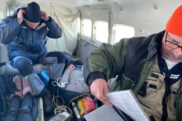 Мужчину с расслоением аорты вывезли санавиацией и остановили кровь в организме, чтобы спасти жизнь