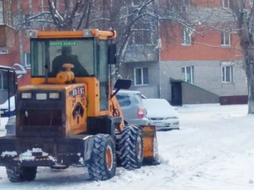 Отчет управляющих компаний о расчистке дворовых проездов