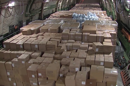 Раскрыто содержимое российской гуманитарной помощи для США