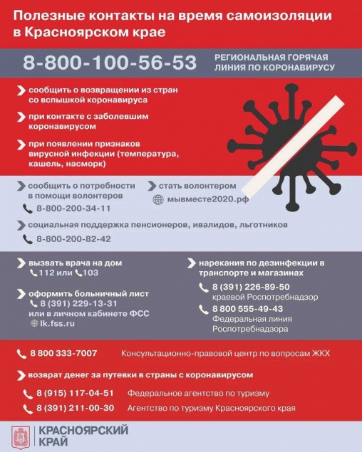 Количество заболевших коронавирусом в Красноярском крае достигло 25 человек